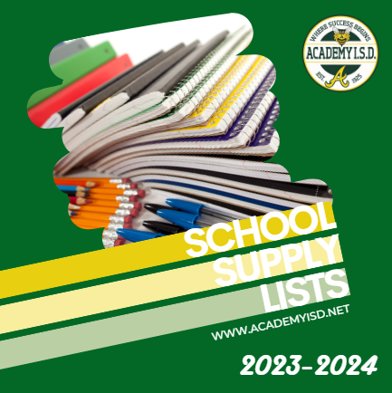  AISD school supply lists